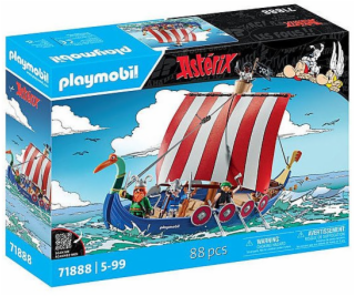 Playmobil Asterix 71888 Pirátská loď