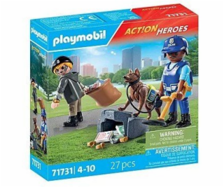 Playmobil Action Heroes 71731 Hledání stopovacího psa