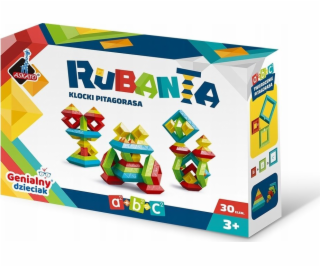 ASKATO Pythagoras Rubanta bloky 30 kusů