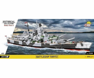 Cobi Klocki Historická sbírka bitevní lodi Tirpitz 2810 kusů