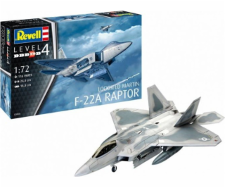 Revell Plastikový model letadla Lockheed Martin F-22A Raptor