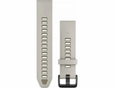 Silikonový řemínek QuickFit 20 - Fog Gray/Dark Sandstone