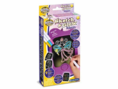 MG DYSTRYBUCJA Brainstorm Sketch & Glow Tablet - Pohádky