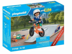Playmobil Sada figurek Můj život 71798 Bruslař na rampě
