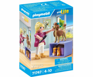 Playmobil Sada figurek pro stříhání psů My Life 71747