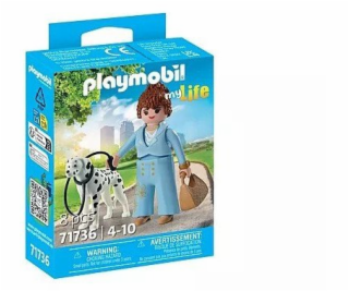 Playmobil Můj život 71736 Žena s dalmatinem