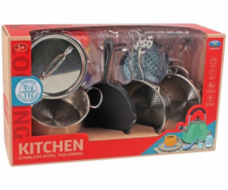 ASKATO Kovové nádobí 17 položek