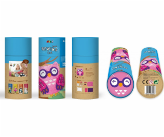 MG DYSTRYBUCJA Sada na šití klíčenek - Sova