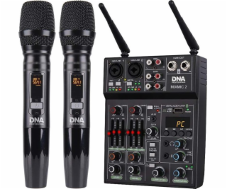 DNA MIXMIC 2 - Mikser audio, USB Bluetooth + 2x mikrofony...