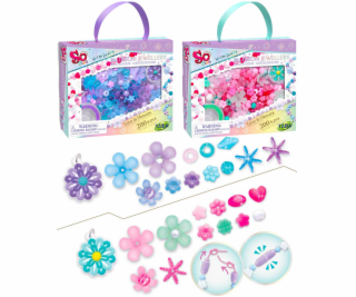TASIA - Květinové šperky - Sada 200+ dílků na výrobu šperků