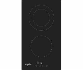 Whirlpool Sklokeramická varná deska 2 pole WRD6030B