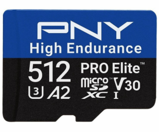 PNY Pamäťová karta microSD s vysokou odolnosťou 512 GB P-...