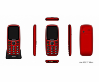 Mesmed Mobilní telefon pro seniory Mescomp MT-166 Edgar E...