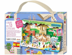 MG DYSTRYBUCJA Puzzle Vytvořte 3D městskou krajinu - Barcelona