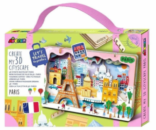 MG DYSTRYBUCJA Puzzle Vytvořte 3D městskou krajinu - Paříž