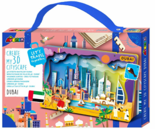 MG DYSTRYBUCJA Puzzle Vytvořte 3D městskou krajinu - Dubaj