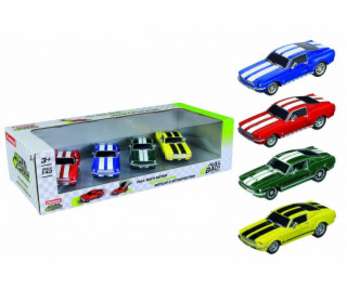 Carrera Vozidla Pull & Speed Ford Mustang 67 4-balení