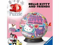 Ravensburger Polska 3D puzzle míč 72 dílků Hello Kitty