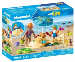 Playmobil Sada figurek Můj život 71906 Rodinná pláž
