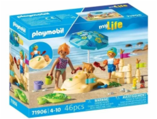 Playmobil Sada figurek Můj život 71906 Rodinná pláž