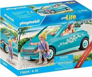 Playmobil Můj život 71809 Výlet s kabrioletem