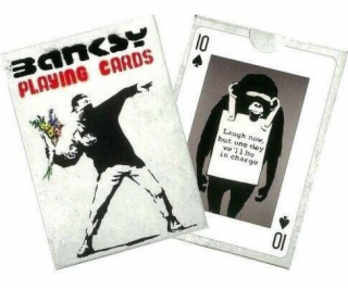 Piatnik Mezinárodní Banksyho karty 55 listů