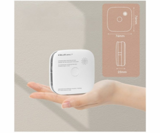 Qoltec Czujnik dymu z baterią | Tuya | Wi-Fi | alarm 85dB...