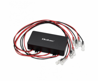 Qoltec Vyrovnávač napětí 48V pro 4x12V baterie | 10A | Li...