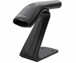 Qoltec Skener čárových kódů + stojan skeneru | 1D | USB