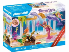 Playmobil Sada figurek 71861 Mořské panny s pokladem a delfín