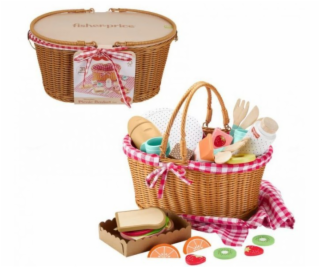 Fisher Price Dřevěný piknikový koš