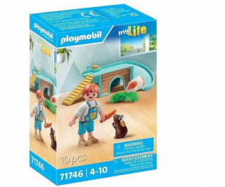 Playmobil Sada figurek chlapce s morčatem Můj život 71746