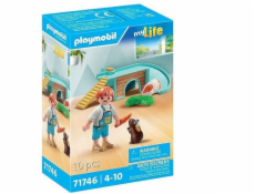 Playmobil Sada figurek chlapce s morčatem Můj život 71746