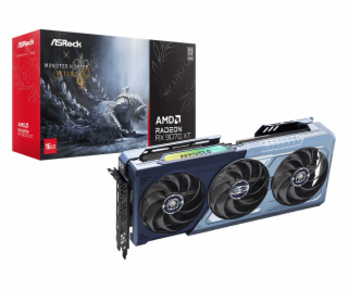 Grafická karta Asrock RX9070XT Monster Hunter Wild 16G