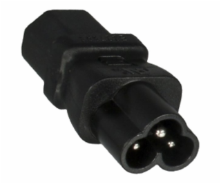PremiumCord Adaptér IEC C13 female na IEC C6 male  trojlí...