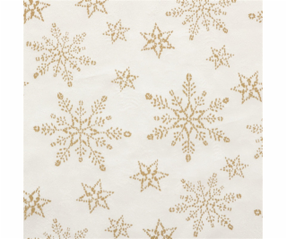 Ubrus Atmosphera 191473, zlatá/bílá, 28 x 300 cm