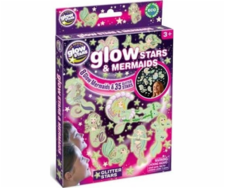 MG DYSTRYBUCJA Brainstorming samolepky Zářící hvězdy a mo...