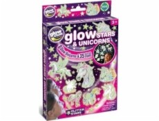 MG DYSTRYBUCJA Brainstorming samolepky Zářící hvězdy a jednorožci