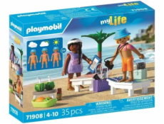 Playmobil Sada figurek My Life 71908 Výlet na pláž