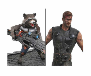 DIAMOND SELECT TOYS Marvel Premier Avengers 3 Thor & Rock...