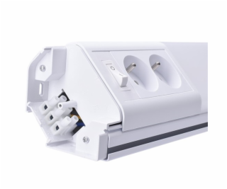 Solight LED kuchyňské svítidlo, 2x zásuvka, vypínač, 10W,...