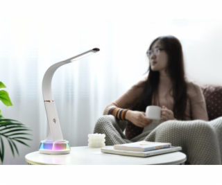 IMMAX LED stolní lampička CORELLA/ Qi nabíjení/ 7W/ 5V/2,...