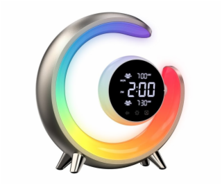 IMMAX LED noční lampička PEACOCK s hodinami/ RGB světlo/ ...