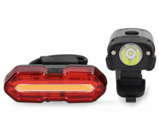 NEDIS světlo na kolo/ napájení z baterie/ 5 V DC/ 3 W/ vč...