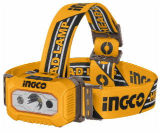 Ingco HHL013AAA8 Čelovka LED na 3x AAA, 3xclip