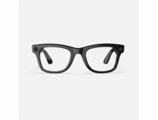 MG Ray-Ban Meta Wayfarer (Standard) - Clear - Shiny Black
