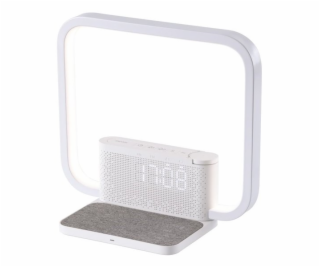 IMMAX LED stolní lampička CRANE/ Qi nabíjení/ 18W/ budík/...