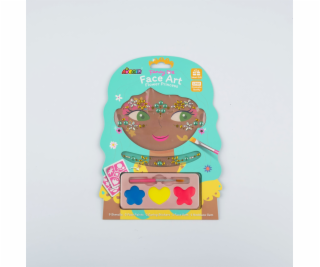 MG DYSTRYBUCJA Drahokamy a barvy na obličej - Květiny