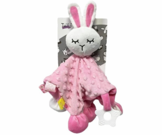 TULILO Plyšová hračka Zajíček Miluś 25x25 cm