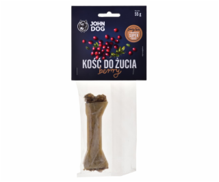 JOHN DOG Chewing bone Berry with cranberry - žvýkačka pro...